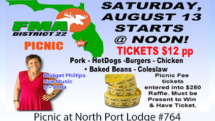 D22 picnic at North Port Lodge